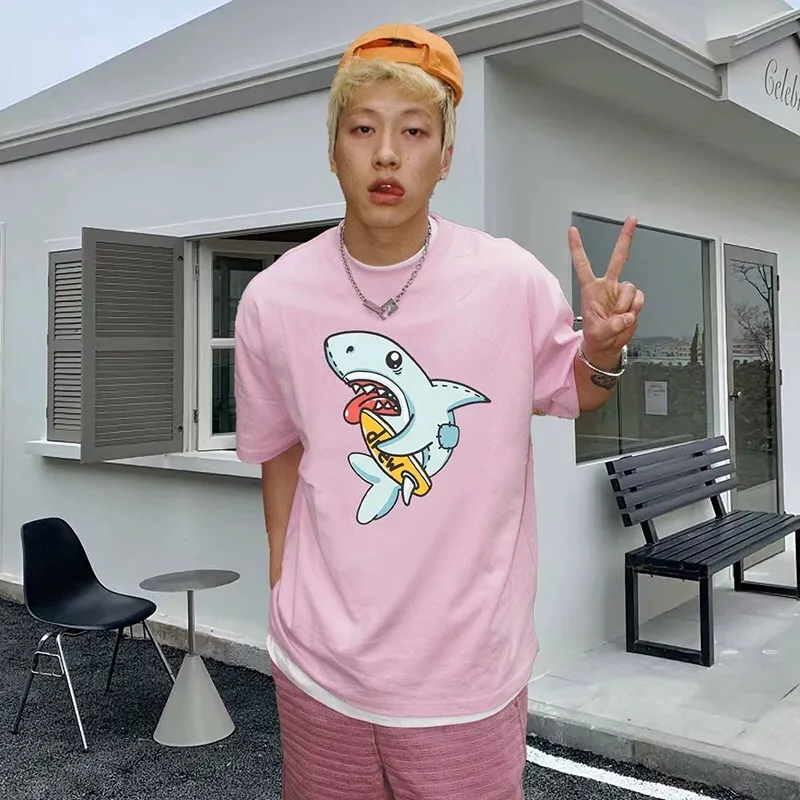 Drew House Pink T ：D 048# ：Pink Sizes：S M L XL
